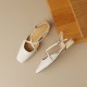 Women's Handmade Vintage Cross Buckle Summer Low Heel Sandals Women's Handmade Vintage Cross Buckle Summer Low Heel Sandals