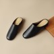 Women's Leather Retro Minimalist Comfort Mule Shoes Women's Leather Retro Minimalist Comfort Mule Shoes