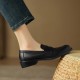 Handmade Womens Loafers Comfortable Leather Shoes Handmade Womens Loafers Comfortable Leather Shoes