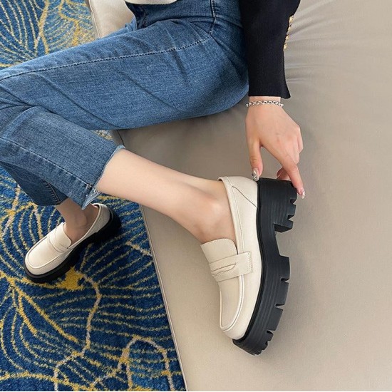Platform Loafers Wide Feet Fat Foot Women's Shoes Platform Loafers Wide Feet Fat Foot Women's Shoes