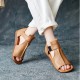 Women's Handmade Leather Open Toe Ankle Sandals Women's Handmade Leather Open Toe Ankle Sandals