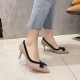Womens Elegant Pump Pointy Toe Kitten Mid Heels Womens Elegant Pump Pointy Toe Kitten Mid Heels