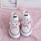 Kids Cartoon Pattern Velcro High Top Canvas Kawaii Girls Shoes Kids Cartoon Pattern Velcro High Top Canvas Kawaii Girls Shoes