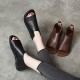 Women's Handmade Leather Open Toe Slip-On Comfort Sandals Women's Handmade Leather Open Toe Slip-On Comfort Sandals