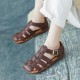 Women's Handmade Leather Closed Toe Casual Fisherman Sandals Women's Handmade Leather Closed Toe Casual Fisherman Sandals