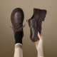 British Style Classic Lace-Up Brogues Leather Oxford Shoes British Style Classic Lace-Up Brogues Leather Oxford Shoes