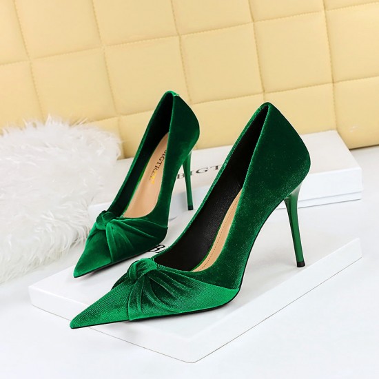 Women's High Heels Pointed Toe Vlevet Dress Shoes Pumps Women's High Heels Pointed Toe Vlevet Dress Shoes Pumps