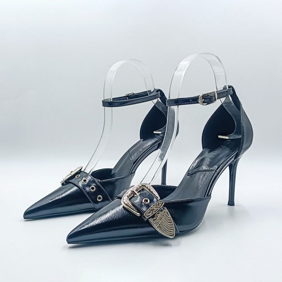 Women's Metal Ankle Strap Dress Heels Women's Metal Ankle Strap Dress Heels