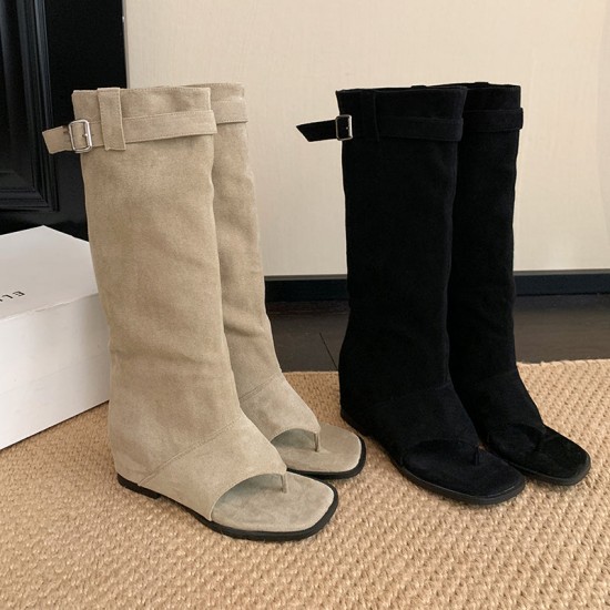 Womens Open Toe Inside Height Sandals Summer Boots Womens Open Toe Inside Height Sandals Summer Boots