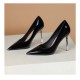 Women's Patent Leather Pointed Toe Stiletto Heels Pumps Women's Patent Leather Pointed Toe Stiletto Heels Pumps