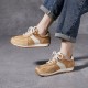 Women's Leather Patchwork Sneakers Comfortable Soles Suede Causal Sport Shoes Women's Leather Patchwork Sneakers Comfortable Soles Suede Causal Sport Shoes