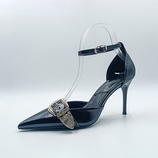 Women's Metal Ankle Strap Dress Heels Women's Metal Ankle Strap Dress Heels