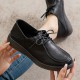 Leather Slip-on Comfort Loafers Lace-up Womens Shoes Leather Slip-on Comfort Loafers Lace-up Womens Shoes