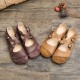 Womens Handmade Soft Leather Cross Strap Flats Shoes Womens Handmade Soft Leather Cross Strap Flats Shoes