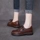 Handmade Genuine Leather Soft Sole Casual Comfort Lace Up Women's Shoes Handmade Genuine Leather Soft Sole Casual Comfort Lace Up Women's Shoes