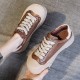 Leather Comfortable Casual Platform Sneakers for Women Leather Comfortable Casual Platform Sneakers for Women