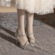 Women's Pointed Toe Fine High Heel Glittering Prom Wedding Shoes Women's Pointed Toe Fine High Heel Glittering Prom Wedding Shoes