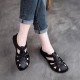 Women's Handmade Leather Comfortable Closed Toe Sandals Fisherman Shoes Women's Handmade Leather Comfortable Closed Toe Sandals Fisherman Shoes