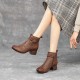 Womens Handmade Leather Hollow Out Zipper Summer Sandals Boots Womens Handmade Leather Hollow Out Zipper Summer Sandals Boots
