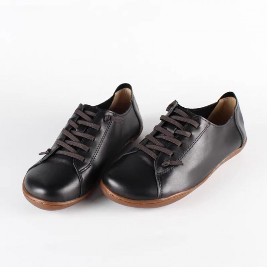 Handmade Leather Loafers Vintage Moccasin Flats Women's Shoes Handmade Leather Loafers Vintage Moccasin Flats Women's Shoes