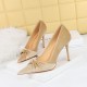 Women's High Heels Pointed Toe Vlevet Dress Shoes Pumps Women's High Heels Pointed Toe Vlevet Dress Shoes Pumps