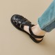 Womans Casual Woven Closed Toe Fisherman Sandals Womans Casual Woven Closed Toe Fisherman Sandals