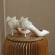 Women's Wedding Shoes Satin High Heel Point Toe Bowknot Prom Pump Women's Wedding Shoes Satin High Heel Point Toe Bowknot Prom Pump
