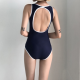 Backless Bikini Women One Piece Korean Simple Swimwear Backless Bikini Women One Piece Korean Simple Swimwear
