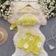 Cute Knitted Short Skirt Swimwear 3pcs for women Cute Knitted Short Skirt Swimwear 3pcs for women