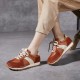 Women's Leather Patchwork Sneakers Comfortable Soles Suede Causal Sport Shoes Women's Leather Patchwork Sneakers Comfortable Soles Suede Causal Sport Shoes