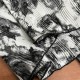 Pleated Crafted Rose Print Halter Vacation Long Dress Pleated Crafted Rose Print Halter Vacation Long Dress