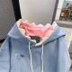 Cute and Funny Shark Sweatshirt Spring and Fall Oversize Hoodie Cute and Funny Shark Sweatshirt Spring and Fall Oversize Hoodie