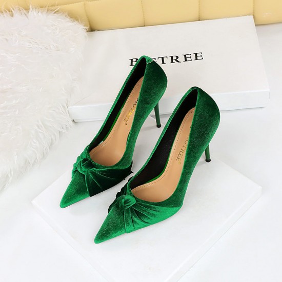 Women's High Heels Pointed Toe Vlevet Dress Shoes Pumps Women's High Heels Pointed Toe Vlevet Dress Shoes Pumps