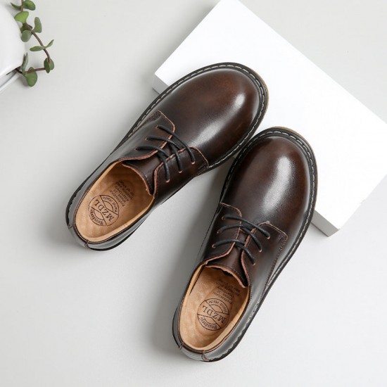 Women's Oxfords Shoes Lace-up Preppy Style Vintage Flats Women's Oxfords Shoes Lace-up Preppy Style Vintage Flats