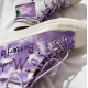 Harajuku Aesthetics Lavender High-Top Canvas Shoes Harajuku Aesthetics Lavender High-Top Canvas Shoes