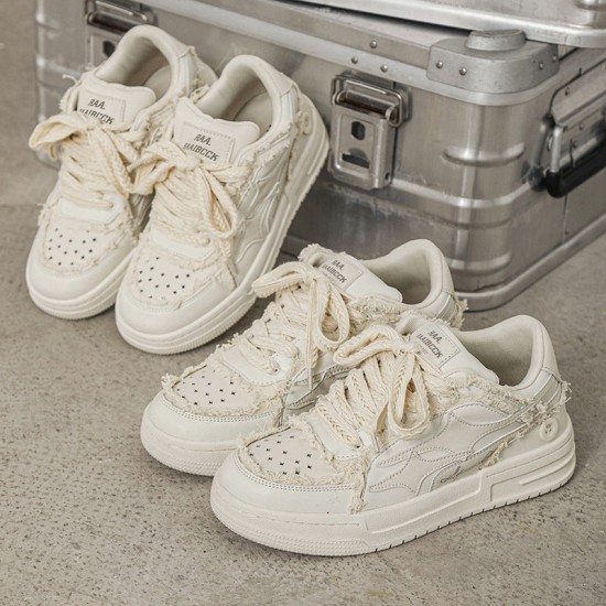 Matching Sneakers for Couples Skater White Flat Sneakers Matching Sneakers for Couples Skater White Flat Sneakers