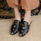 Women Handmade Soft Leather Embroidery Pattern Mules Women Handmade Soft Leather Embroidery Pattern Mules