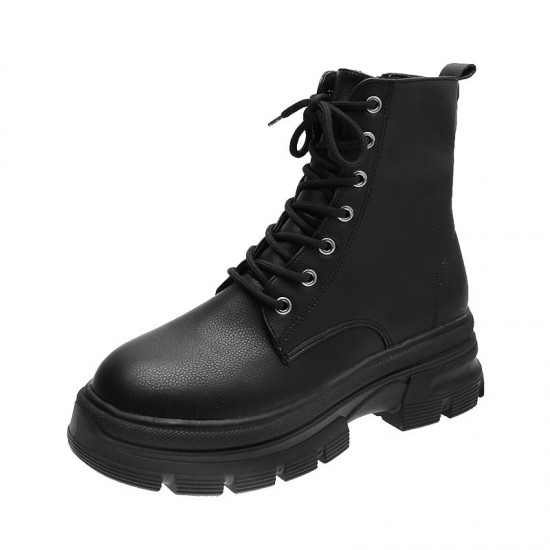 Womens Platform Ankle White Combat Boots Womens Platform Ankle White Combat Boots