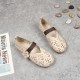 Women's Summers Flower Decoration Hollow Hole Flat Sandals Women's Summers Flower Decoration Hollow Hole Flat Sandals