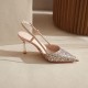 Womens Sequins Pointed Toe Stiletto Heels Wedding Shoes Womens Sequins Pointed Toe Stiletto Heels Wedding Shoes