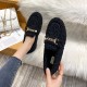 Women Faux-Fur Loafers Warm Winter Flat Pearl Decoration Shoes Women Faux-Fur Loafers Warm Winter Flat Pearl Decoration Shoes
