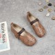 Women's Summers Flower Decoration Hollow Hole Flat Sandals Women's Summers Flower Decoration Hollow Hole Flat Sandals