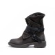 Womens Genuine Leather Classic Boots Low Heel Round Toe Buckle Ankle Boots Womens Genuine Leather Classic Boots Low Heel Round Toe Buckle Ankle Boots