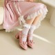 Sweet Lolita Shoes Bows PU Leather Chunky Heel Pumps Sweet Lolita Shoes Bows PU Leather Chunky Heel Pumps