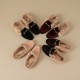 Women Handmade Velvet Fur Lined Loafer Mule Women Handmade Velvet Fur Lined Loafer Mule