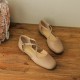 Summer Handmade Cross Strap Ballet Flats Summer Handmade Cross Strap Ballet Flats
