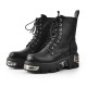 Womens Gothic High Top Motorcycle Boots Womens Gothic High Top Motorcycle Boots