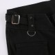 Women's Y2K Black Rivet Low Waist Denim Pants Women's Y2K Black Rivet Low Waist Denim Pants