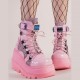 Womens Punk Lace-Up Platform Boots Womens Punk Lace-Up Platform Boots