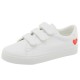 Womens Cute Love Heart Easy CleanFlats Sneakers Womens Cute Love Heart Easy CleanFlats Sneakers